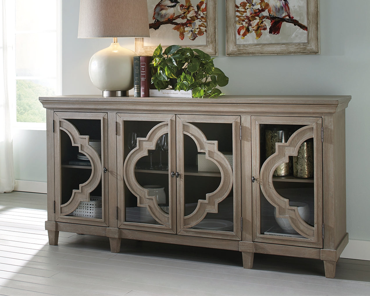 J&M Furniture - Ashley Furniture - Fossil Ridge Accent Cabinet - Accent Cabinet - A4000037