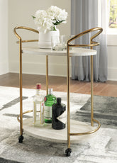 J&M Furniture - Ashley Furniture - Tarica Bar Cart - Bar Cart - A4000502