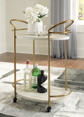 J&M Furniture - Ashley Furniture - Tarica Bar Cart - Bar Cart - A4000502