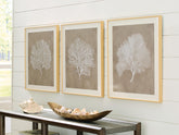 J&M Furniture - Ashley Furniture - Hendridge Wall Art (Set of 3) - Wall Art Set (3/CN) - A8000486
