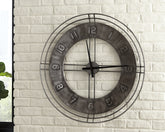 J&M Furniture - Ashley Furniture - Ana Sofia Wall Clock - Wall Clock - A8010068
