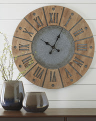 J&M Furniture - Ashley Furniture - Payson Wall Clock - Wall Clock - A8010076