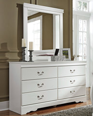 J&M Furniture - Ashley Furniture - Anarasia Dresser and Mirror - Dresser and Mirror - B129B3