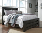 J&M Furniture - Ashley Furniture - Brinxton Queen Panel Bed - Queen Panel Bed - B249B2