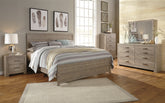 J&M Furniture - Ashley Furniture - Culverbach King Panel Bed, Dresser, Mirror, Chest and Nightstand - King Panel Bed, Dresser, Mirror, Chest and Nightstand - B070B19