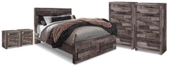 J&M Furniture - Ashley Furniture - Derekson Queen Storage Bed, 2 Chests and 2 Nightstands - Queen Storage Bed, 2 Chests and 2 Nightstands - B200B71