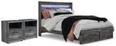 J&M Furniture - Ashley Furniture - Baystorm Queen Panel Storage Bed and 2 Nightstands - Queen Panel Storage Bed and 2 Nightstands - B221B84
