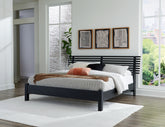 J&M Furniture - Ashley Furniture - Danziar King Slat Panel Bed - King Slat Panel Bed - B1013B6