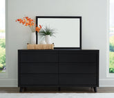 J&M Furniture - Ashley Furniture - Danziar Dresser and Mirror - Dresser and Mirror - B1013B11