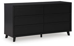 Danziar Queen Panel Bed and Dresser