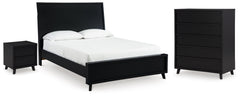 J&M Furniture - Ashley Furniture - Danziar Queen Panel Bed, Chest and Nightstand - Queen Panel Bed, Chest and Nightstand - B1013B29