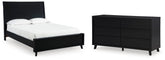 J&M Furniture - Ashley Furniture - Danziar Queen Panel Bed and Dresser - Queen Panel Bed and Dresser - B1013B34