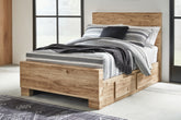 J&M Furniture - Ashley Furniture - Hyanna Full Panel Bed with 2 Side Storage - Full Panel Bed with 2 Side Storage - B1050B29