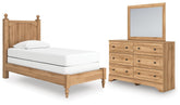 J&M Furniture - Ashley Furniture - Aleaport Twin Panel Bed, Dresser and Mirror - Twin Panel Bed, Dresser and Mirror - PCB1075B3
