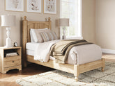 J&M Furniture - Ashley Furniture - Aleaport Twin Panel Bed - Twin Panel Bed - PCB1075B2