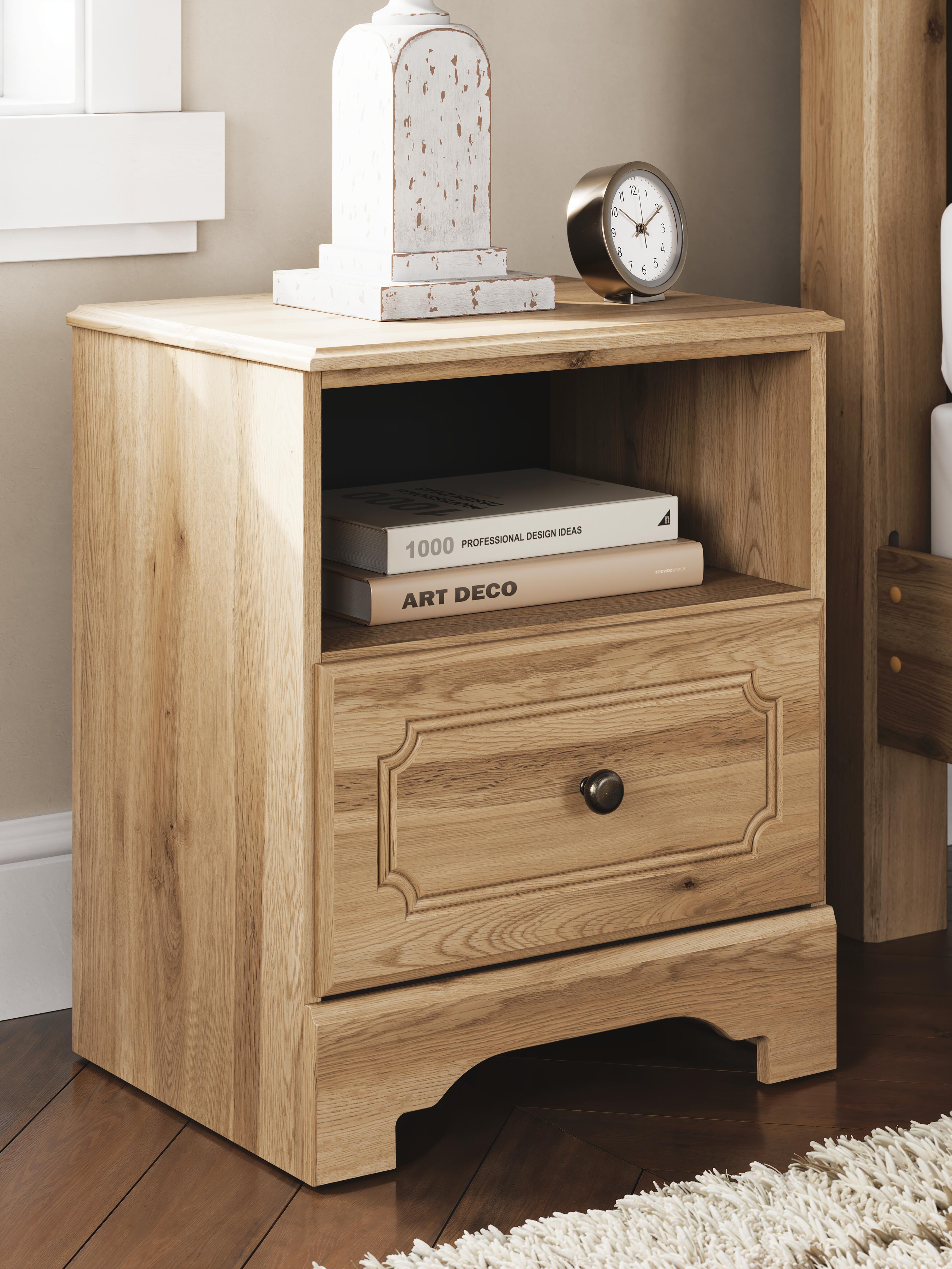 J&M Furniture - Ashley Furniture - Aleaport Nightstand - One Drawer Night Stand - PCB1075-91