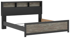 J&M Furniture - Ashley Furniture - Broachmyn King Bookcase Bed - King Bookcase Bed - PCB1118B6