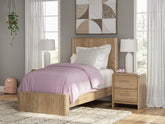 J&M Furniture - Ashley Furniture - Gramburg Twin Panel Platform Bed - Twin Panel Platform Bed - PCB1121B8