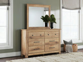 J&M Furniture - Ashley Furniture - Makidern Dresser and Mirror - Dresser and Mirror - PCB1170B1