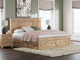 J&M Furniture - Ashley Furniture - Makidern King Panel Storage Bed - King Panel Storage Bed - PCB1170B16