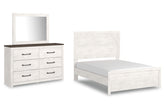 J&M Furniture - Ashley Furniture - Gerridan Full Panel Bed with Dresser and Mirror - Full Panel Bed with Dresser and Mirror - B1190B6