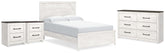 J&M Furniture - Ashley Furniture - Gerridan Queen Panel Bed, Dresser and 2 Nightstands - Queen Panel Bed, Dresser and 2 Nightstands - B1190B38