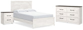 J&M Furniture - Ashley Furniture - Gerridan Queen Panel Bed, Dresser and Nightstand - Queen Panel Bed, Dresser and Nightstand - B1190B21
