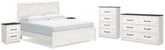 J&M Furniture - Ashley Furniture - Gerridan King Panel Bed, Dresser, Chest and 2 Nightstands - King Panel Bed, Dresser, Chest and 2 Nightstands - B1190B27