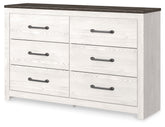 J&M Furniture - Ashley Furniture - Gerridan Dresser - Six Drawer Dresser - B1190-31