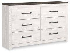 Gerridan King Panel Bed, Dresser and 2 Nightstands