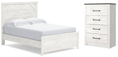 J&M Furniture - Ashley Furniture - Gerridan Full Panel Bed and Chest - Full Panel Bed and Chest - B1190B36