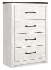 Gerridan King Panel Bed, Chest and Nightstand