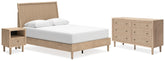 J&M Furniture - Ashley Furniture - Cielden Queen Panel Bed, Dresser and Nightstand - Queen Panel Bed, Dresser and Nightstand - B1199B12