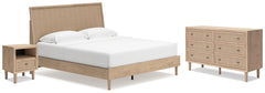 J&M Furniture - Ashley Furniture - Cielden King Panel Bed, Dresser and Nightstand - King Panel Bed, Dresser and Nightstand - B1199B13