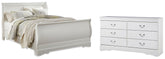 J&M Furniture - Ashley Furniture - Anarasia Queen Sleigh Bed and Dresser - Queen Sleigh Bed and Dresser - B129B24