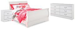J&M Furniture - Ashley Furniture - Anarasia Full Sleigh Bed, Dresser and Nightstand - Full Sleigh Bed, Dresser and Nightstand - B129B17