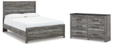 J&M Furniture - Ashley Furniture - Bronyan Queen Panel Bed and Dresser - Queen Panel Bed and Dresser - B1290B11