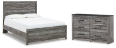 J&M Furniture - Ashley Furniture - Bronyan Queen Panel Bed and Dresser - Queen Panel Bed and Dresser - B1290B11