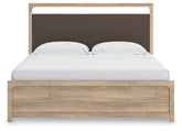 J&M Furniture - Ashley Furniture - Kinlanni King Upholstered Panel Bed - King Upholstered Panel Bed - PCB1360B15