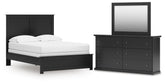 J&M Furniture - Ashley Furniture - Maribel Full Panel Bed, Dresser and Mirror - Full Panel Bed, Dresser and Mirror - B138B55