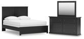J&M Furniture - Ashley Furniture - Maribel Queen Panel Bed, Dresser and Mirror - Queen Panel Bed, Dresser and Mirror - B138B56