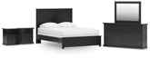 J&M Furniture - Ashley Furniture - Maribel Queen Panel Bed with Dresser, Mirror and 2 Nightstands - Queen Panel Bed with Dresser, Mirror and 2 Nightstands - B138B74