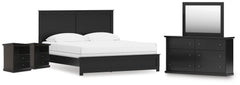 J&M Furniture - Ashley Furniture - Maribel King Panel Bed, Dresser, Mirror and 2 Nightstands - King Panel Bed, Dresser, Mirror and 2 Nightstands - B138B70