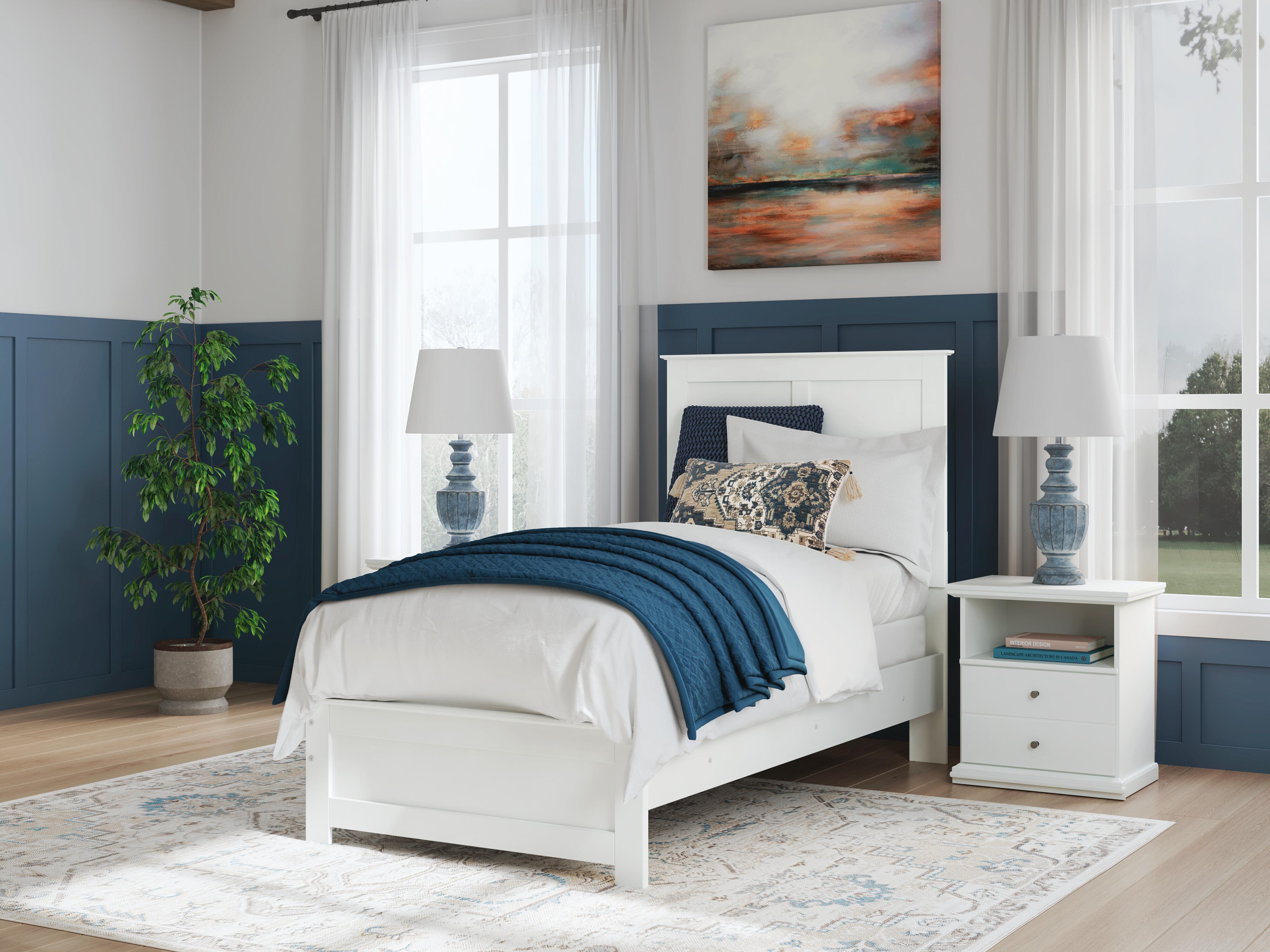 J&M Furniture - Ashley Furniture - Bostwick Shoals Twin Panel Bed - Twin Panel Bed - B139B41