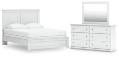 J&M Furniture - Ashley Furniture - Bostwick Shoals Queen Panel Bed, Dresser and Mirror - Queen Panel Bed, Dresser and Mirror - B139B69