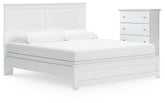 J&M Furniture - Ashley Furniture - Bostwick Shoals King Panel Bed and Chest - King Panel Bed and Chest - B139B63