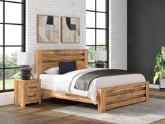 J&M Furniture - Ashley Furniture - Maystonna King Panel Bed - King Panel Bed - PCB1580B7