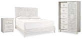 J&M Furniture - Ashley Furniture - Paxberry King Panel Bed, Chest and Nightstand - King Panel Bed, Chest and Nightstand - B181B32