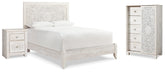 J&M Furniture - Ashley Furniture - Paxberry Queen Panel Bed, Chest and Nightstand - Queen Panel Bed, Chest and Nightstand - B181B28