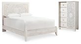 J&M Furniture - Ashley Furniture - Paxberry Queen Panel Bed and Chest - Queen Panel Bed and Chest - B181B21